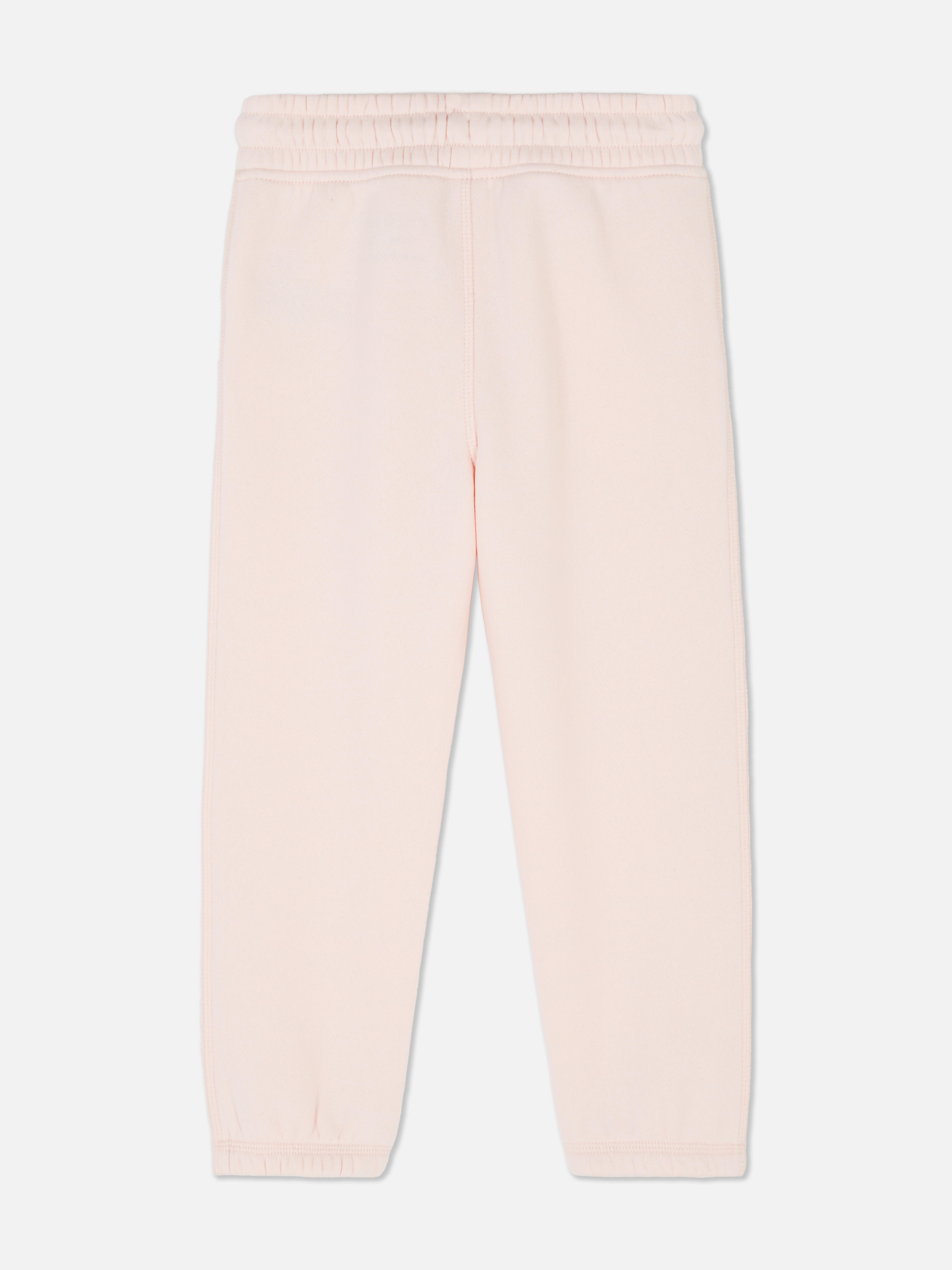 Boys' sweatpants with drawstring and cuffs. Complete their casual wardrobe with these sweatpants featuring a drawstring waist, side pockets, and cuffs.