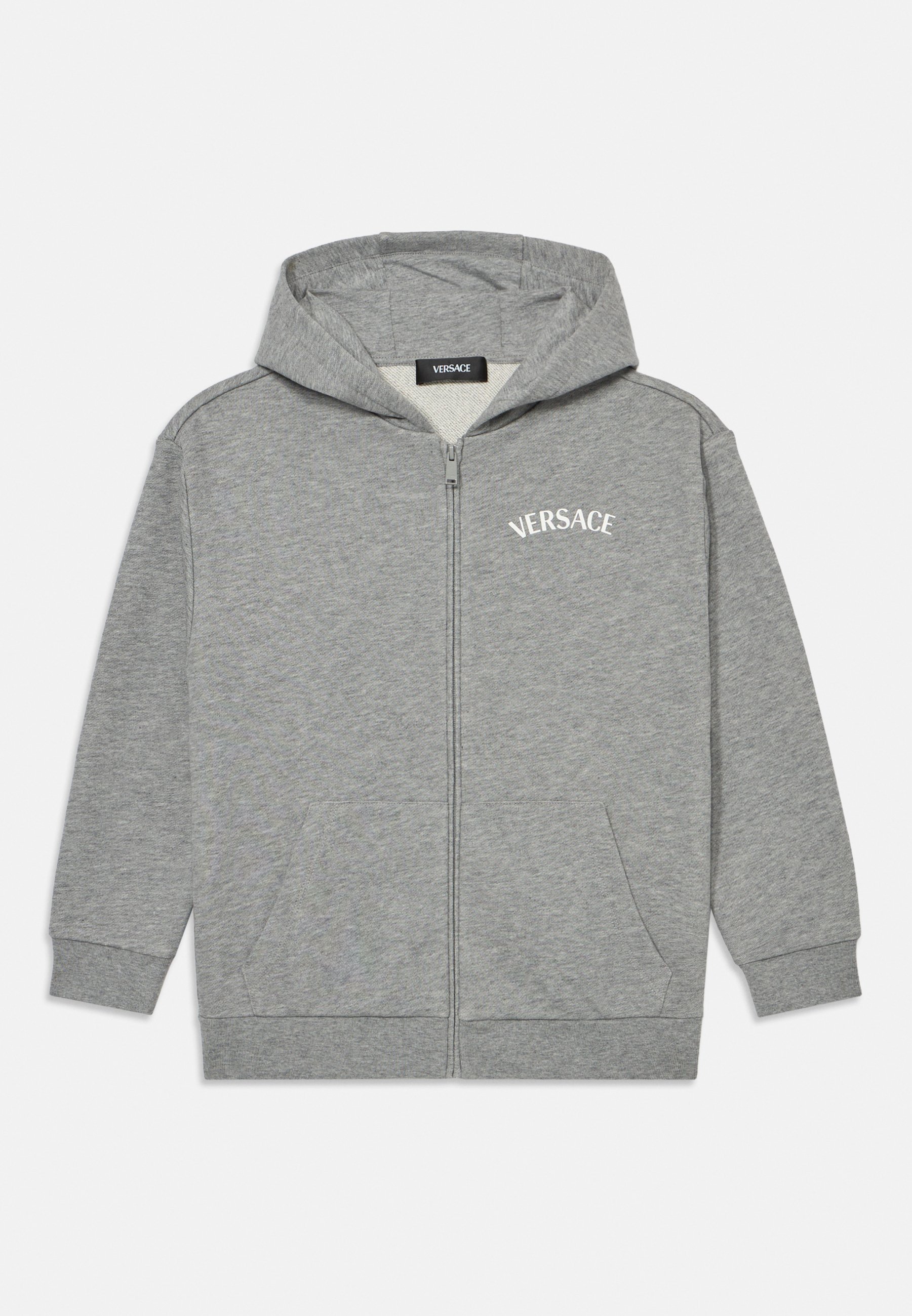 LOGO PRINT MEDUSA STAMP UNISEX - Genser med glidelås - grey/whiteVersace