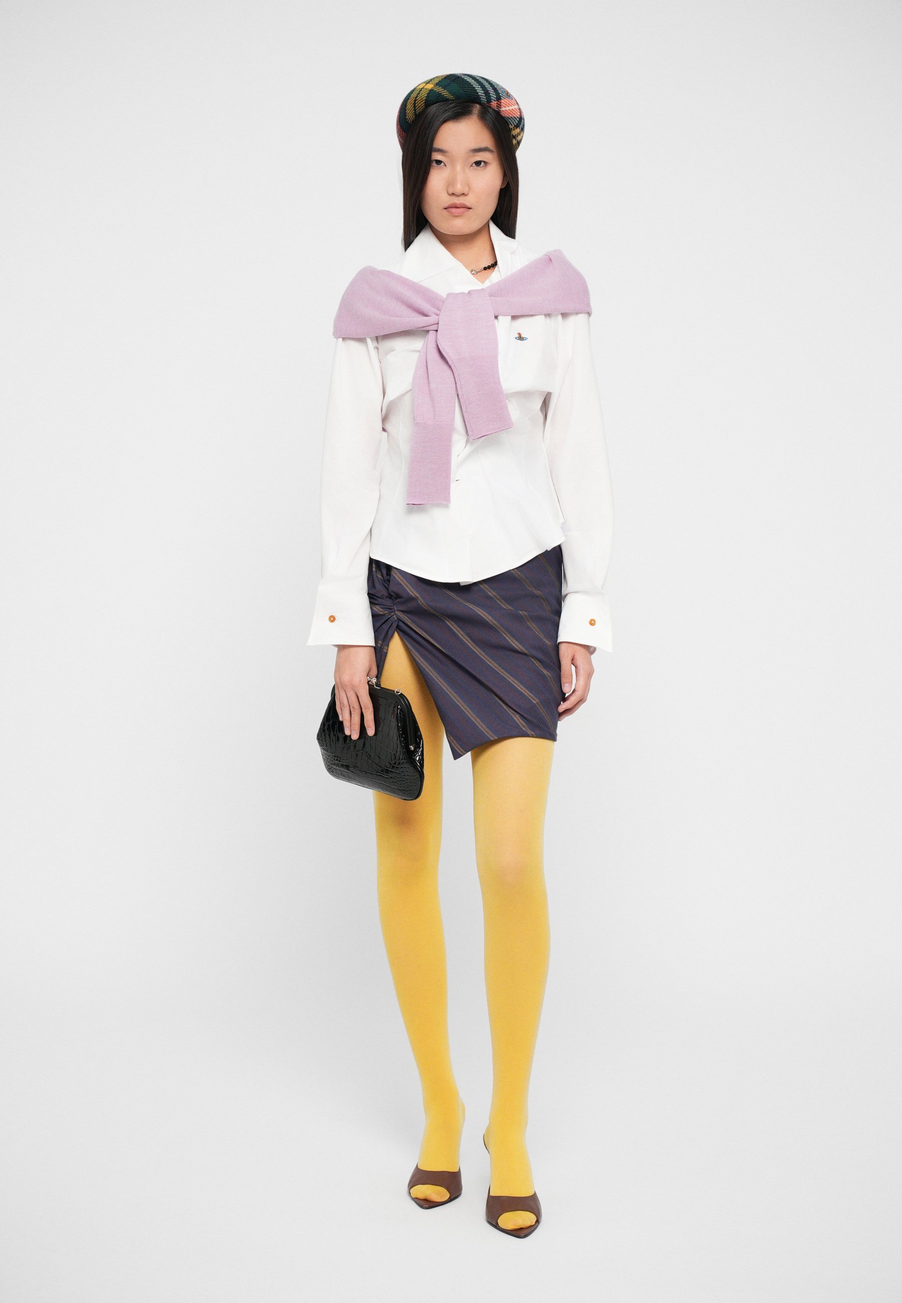 Vivienne Westwood DRUNKEN SHIRT - Blouse - wit