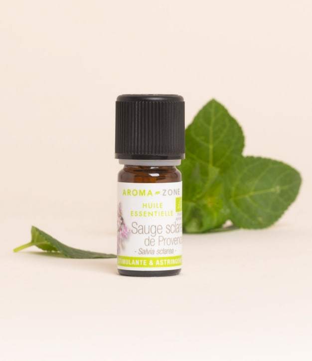 Aceite esencial de salvia sclarea orgánica de Provenza 5 ml