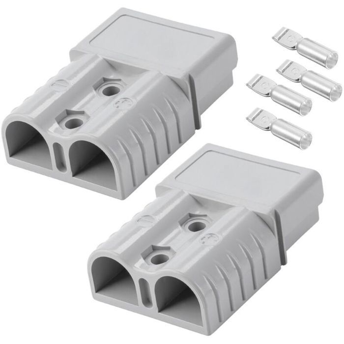 Connecteur de batterie rapide - Virex® - 120A - 600V - Pour camping-car et caravane - Contacts argentés