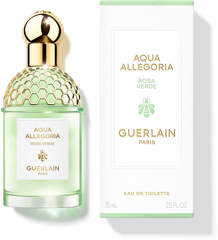 GUERLAIN Aqua Allegoria Rosa Verde Eau de Toilette frasco recarregável para mulheres