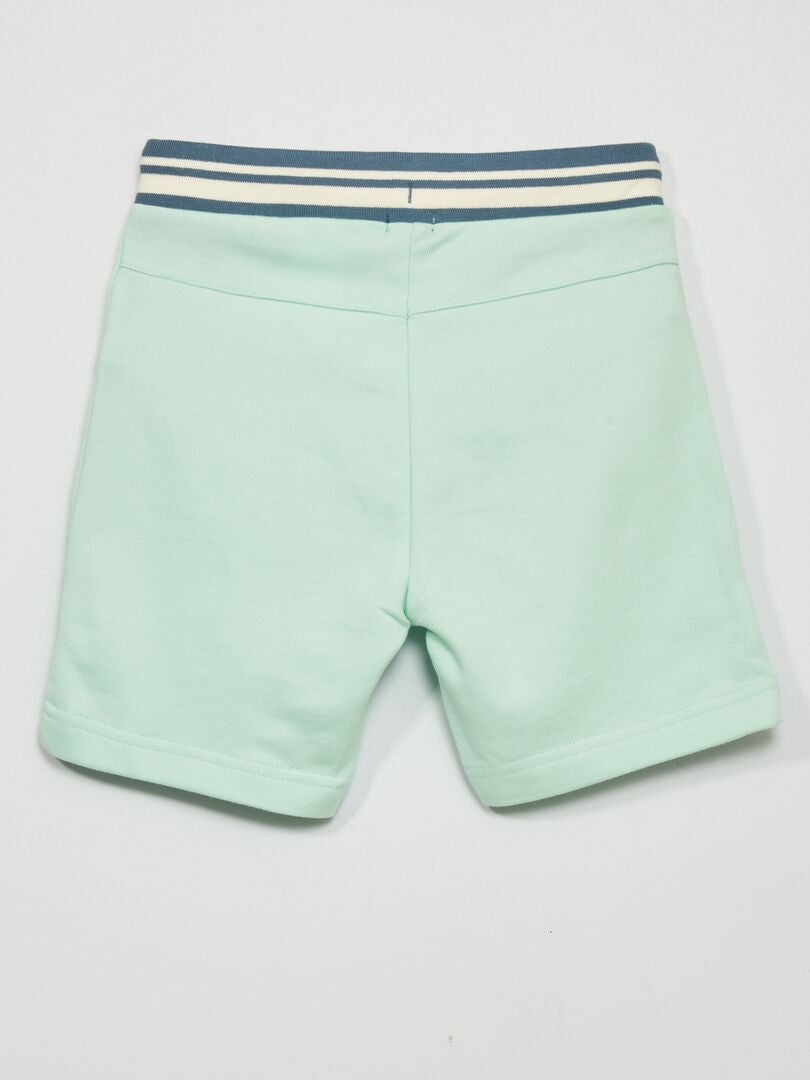 Fleece shorts - Groen