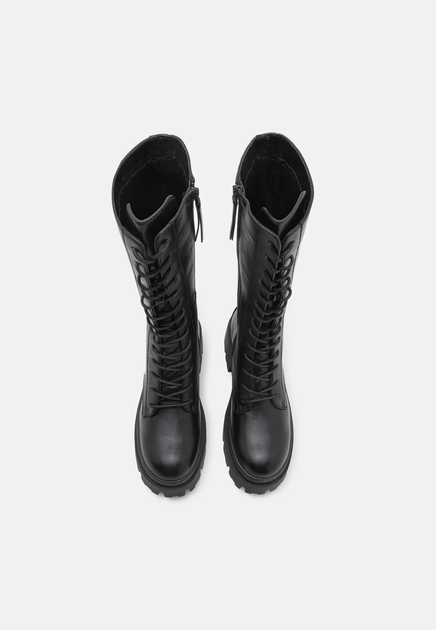 ONLY SHOES ONDOJA - Botas plataforma - pretas
