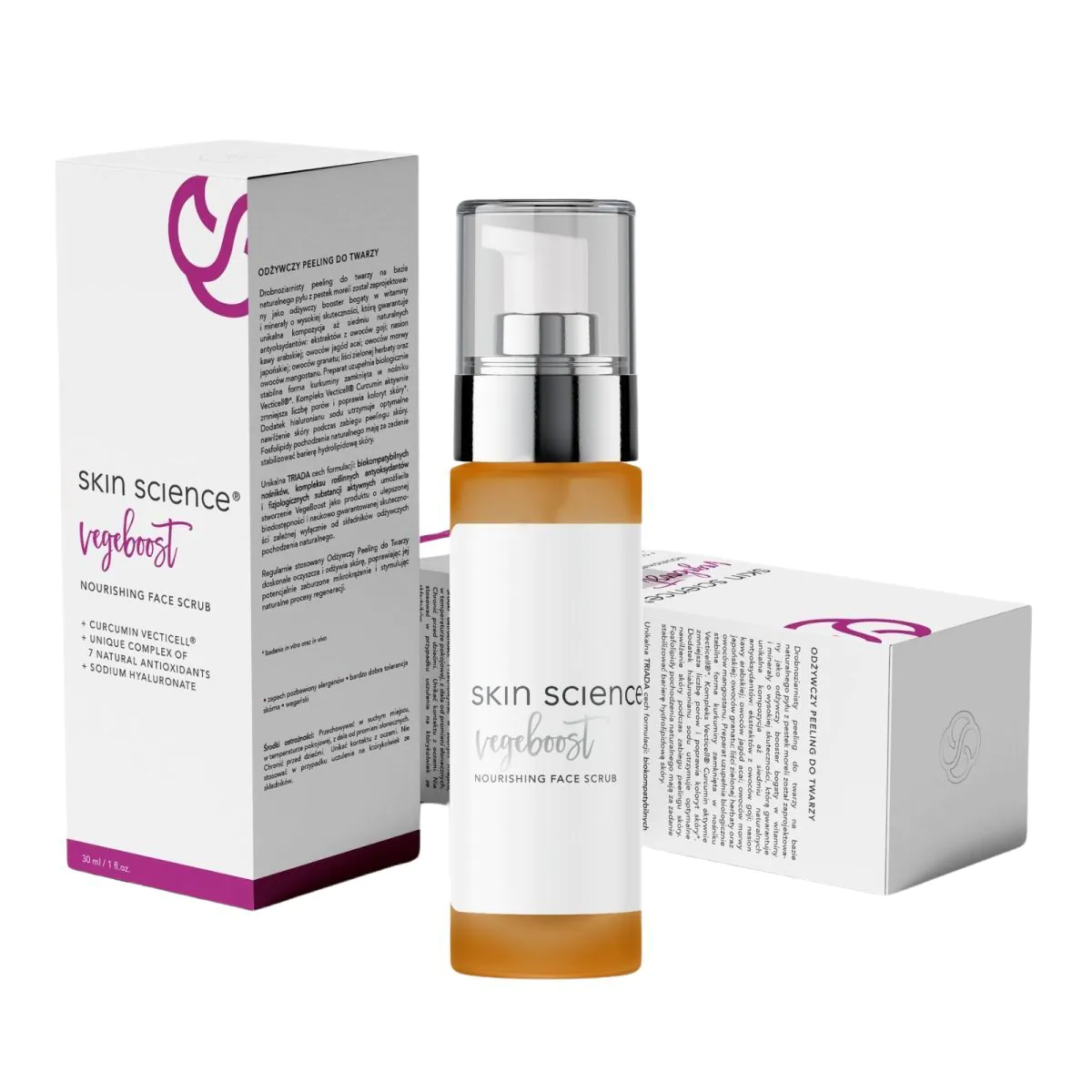 Skin Science Vege Boost Peeling do twarzy