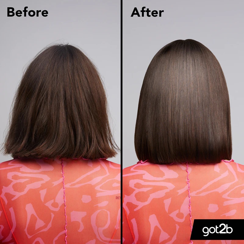 got2b got Gloss Shine Finish karstuma aizsardzības sprejs spīdīgiem un mīkstiem matiem