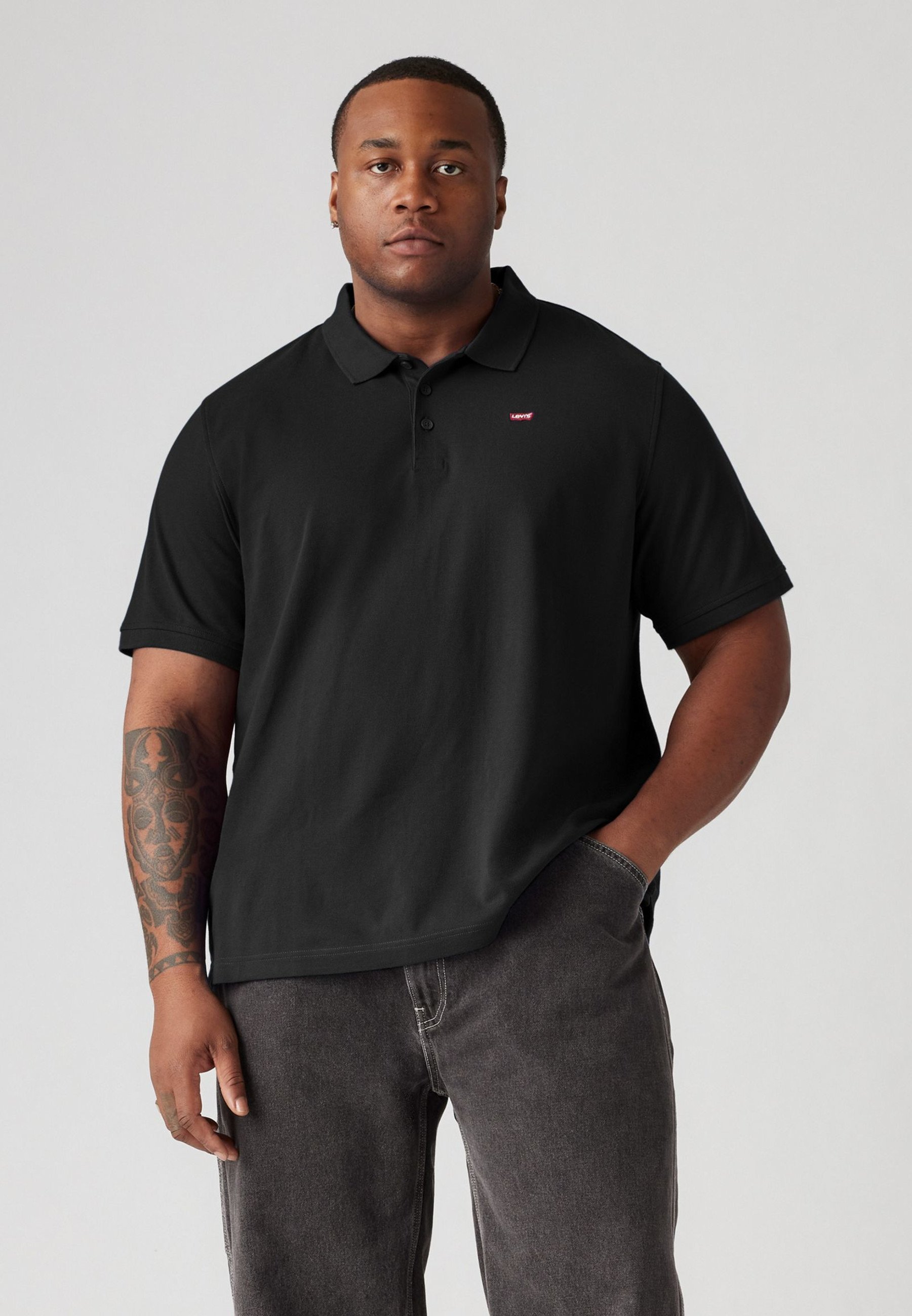 Polo Levi's® Plus - noir minéral