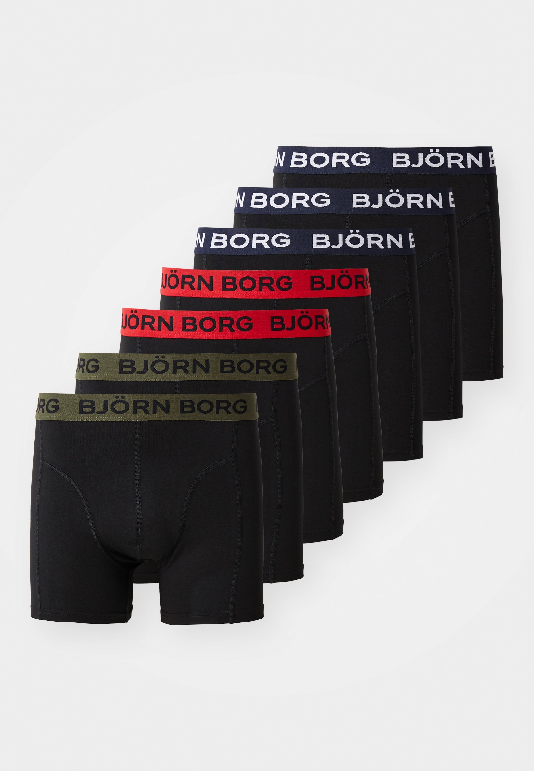 Björn Borg 7 PACK - Cuecas - pretas