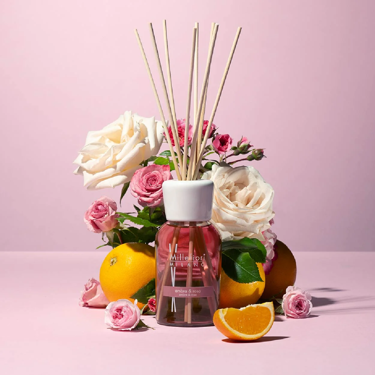 Millefiori Milano Ambra & Rosa - Diffusore di Profumo