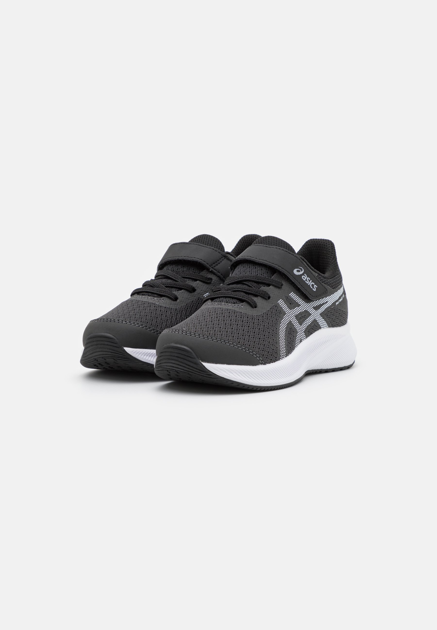 ASICS PATRIOT 13 UNISEX - Straßenlaufschuhe - Graphitgrau/Weiß