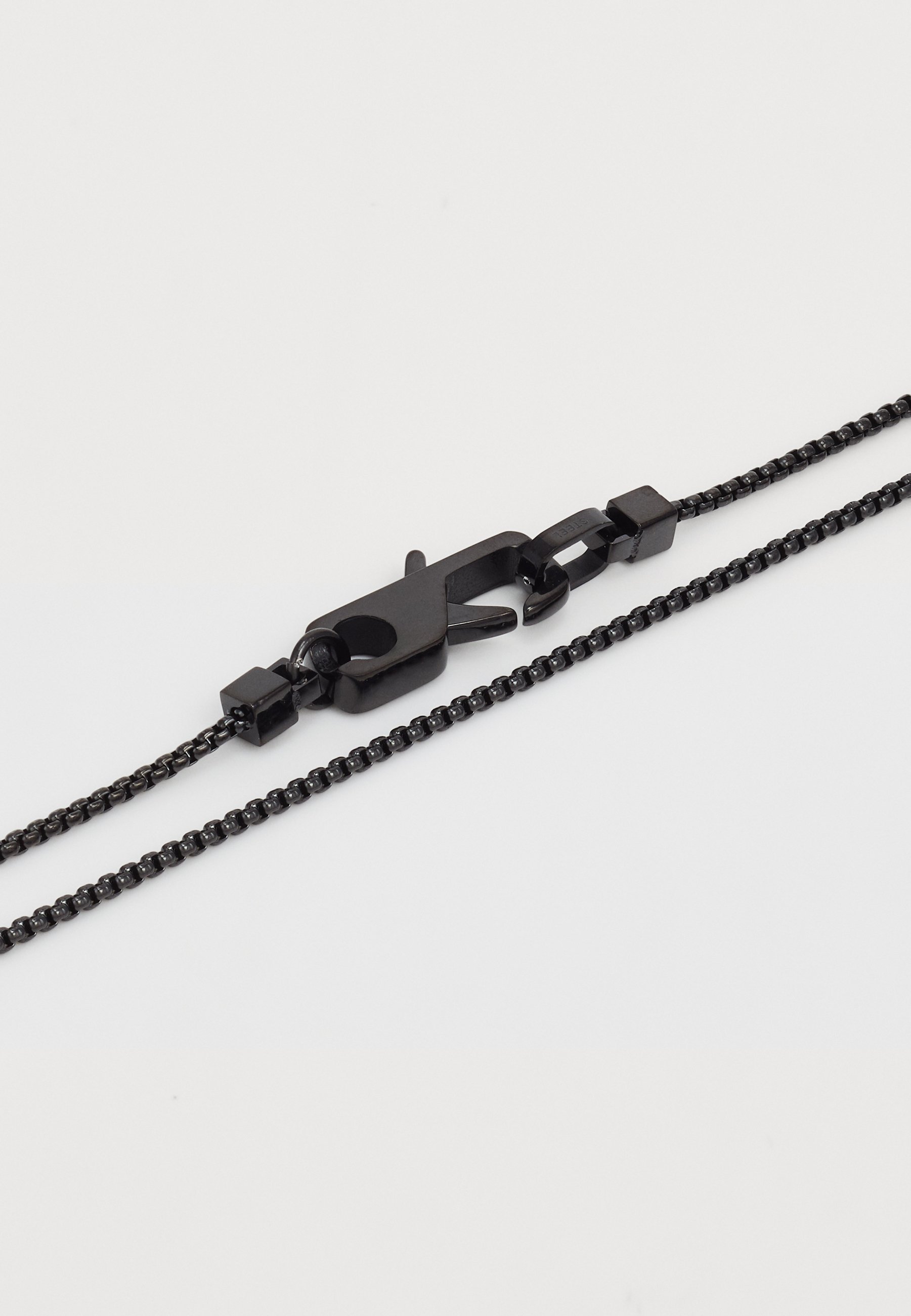 Guess EXAGON - Halsketting - zwart