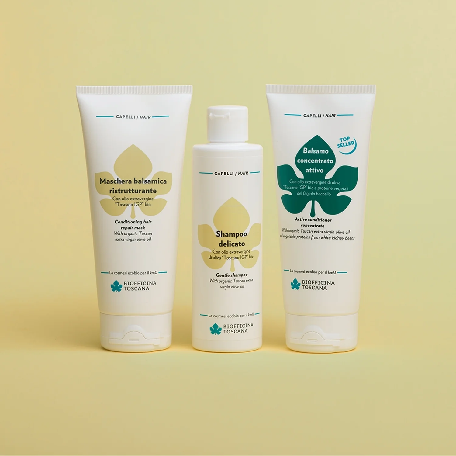 Linea Fondamentali Maschera balsamica ristrutturante - Maschera Nutriente Capelli