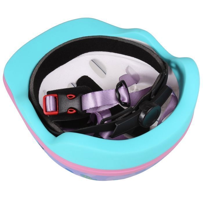 DISNEY Stitch Casque de vélo bleu pour enfants, filles, réglable 44-48 cm