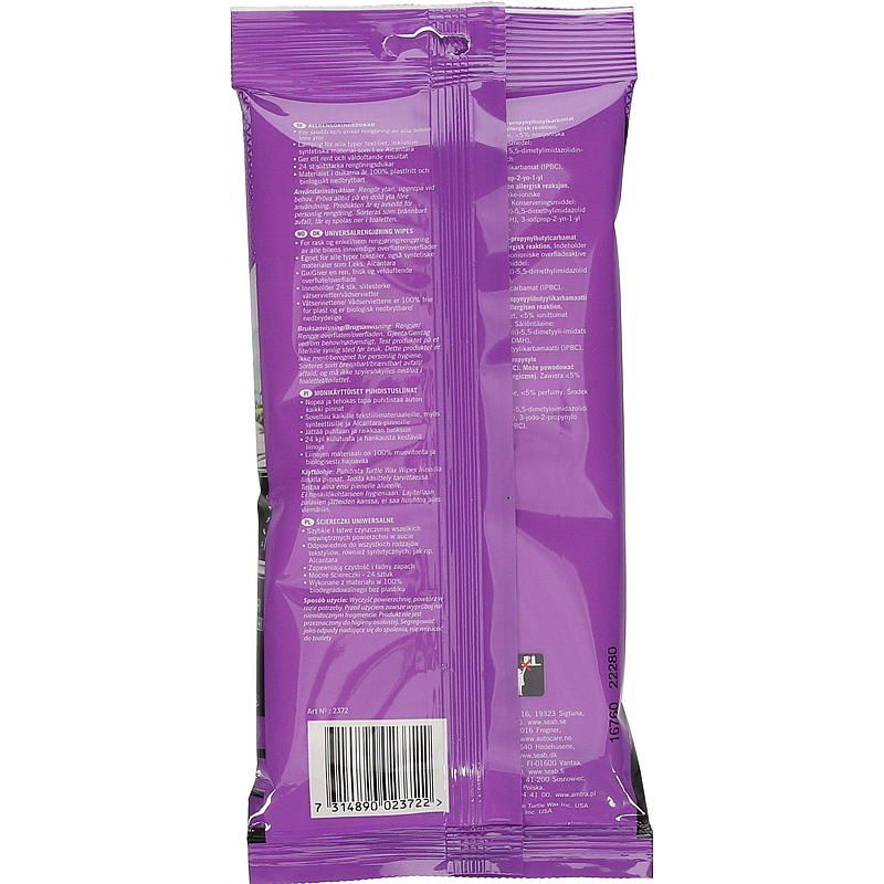 Turtle Wipes Reinigungstücher, flach verpackt, Turtle Wax