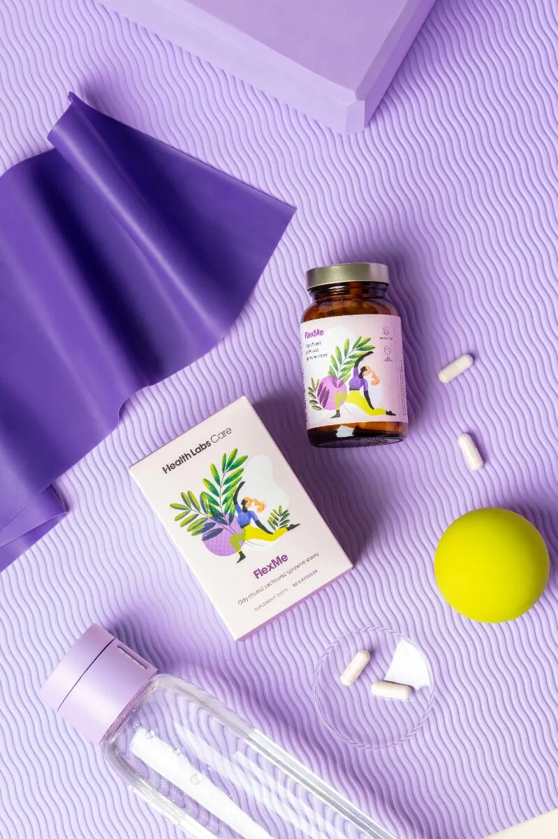 Health Labs FlexMe, Preparat na wzmocnienie stawów, Kapsułki
