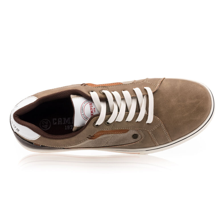 Zapatillas deportivas para hombre color marrón