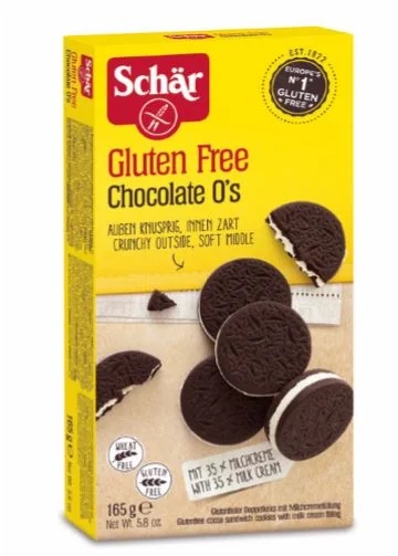SCHAR Schar Chocolade O'S koekjes