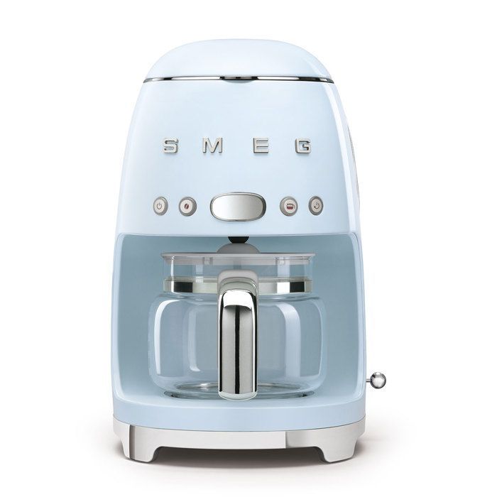 Cafeteira de filtro - SMEG - DCF02PBEU - 10 xícaras - 1050 W - Azul celeste