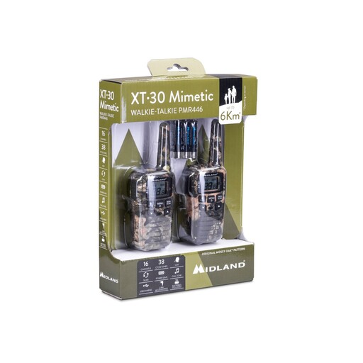 Vysílačka Midland XT30 Mimetic Alcance 6 km