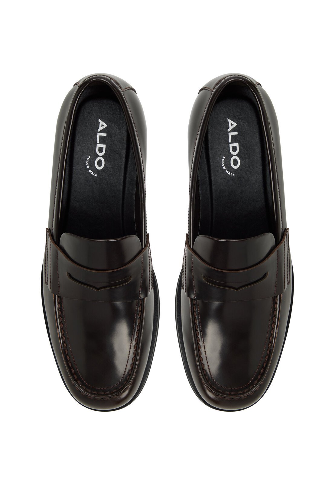 MOCASSINS ALDO KEIFER - Modelo sem fecho - marrom escuro