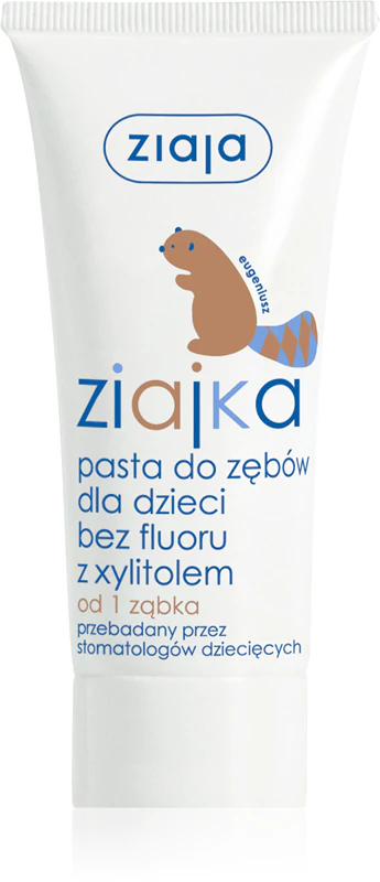 Ziaja Ziajka zubná pasta bez fluoridu pre deti s xylitolom
