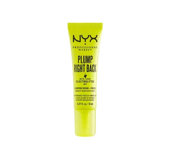 NYX Professional Makeup Plump Right Back Serum   Primer baza pod makijaż 8 ml