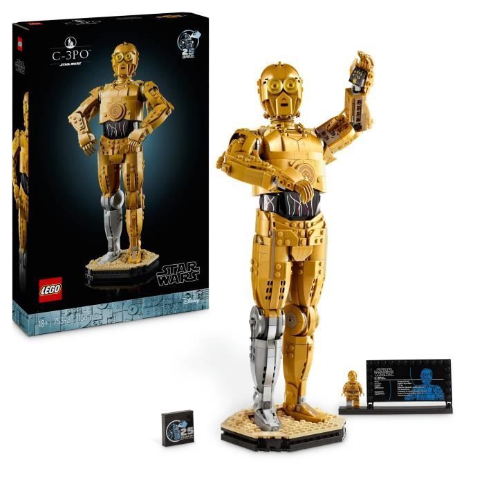 LEGO® Star Wars 75398 C-3PO - Buildable Droid Figure - Model Kit for Adults