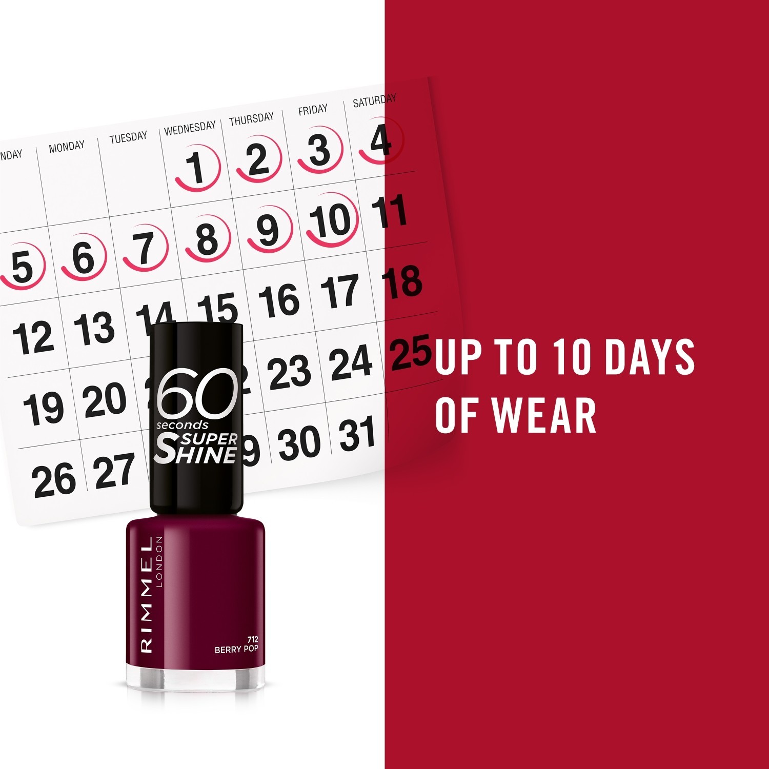 Rimmel London lak za nokte 60 sekundi - 8 ml