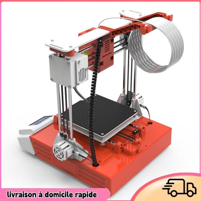 Dilwe EasyThreed K6 3D Printer, FDM 3D Printer, Desktop Printing Machine, 100 x 100 x 100 mm, Computer Printer, EU-compliant