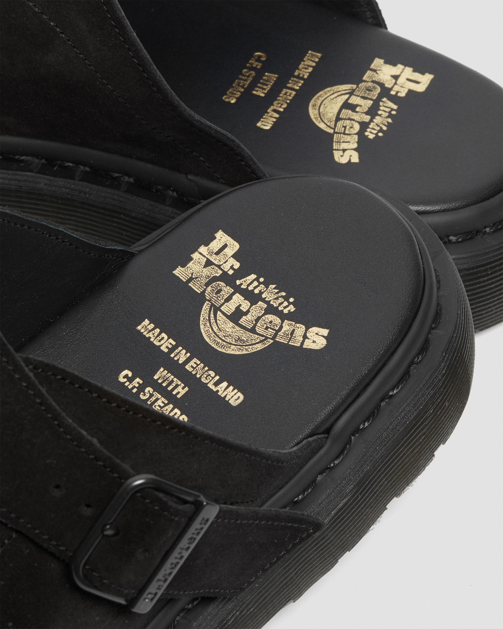 Dayne Made in England Wildleder Slip-on Sandalen