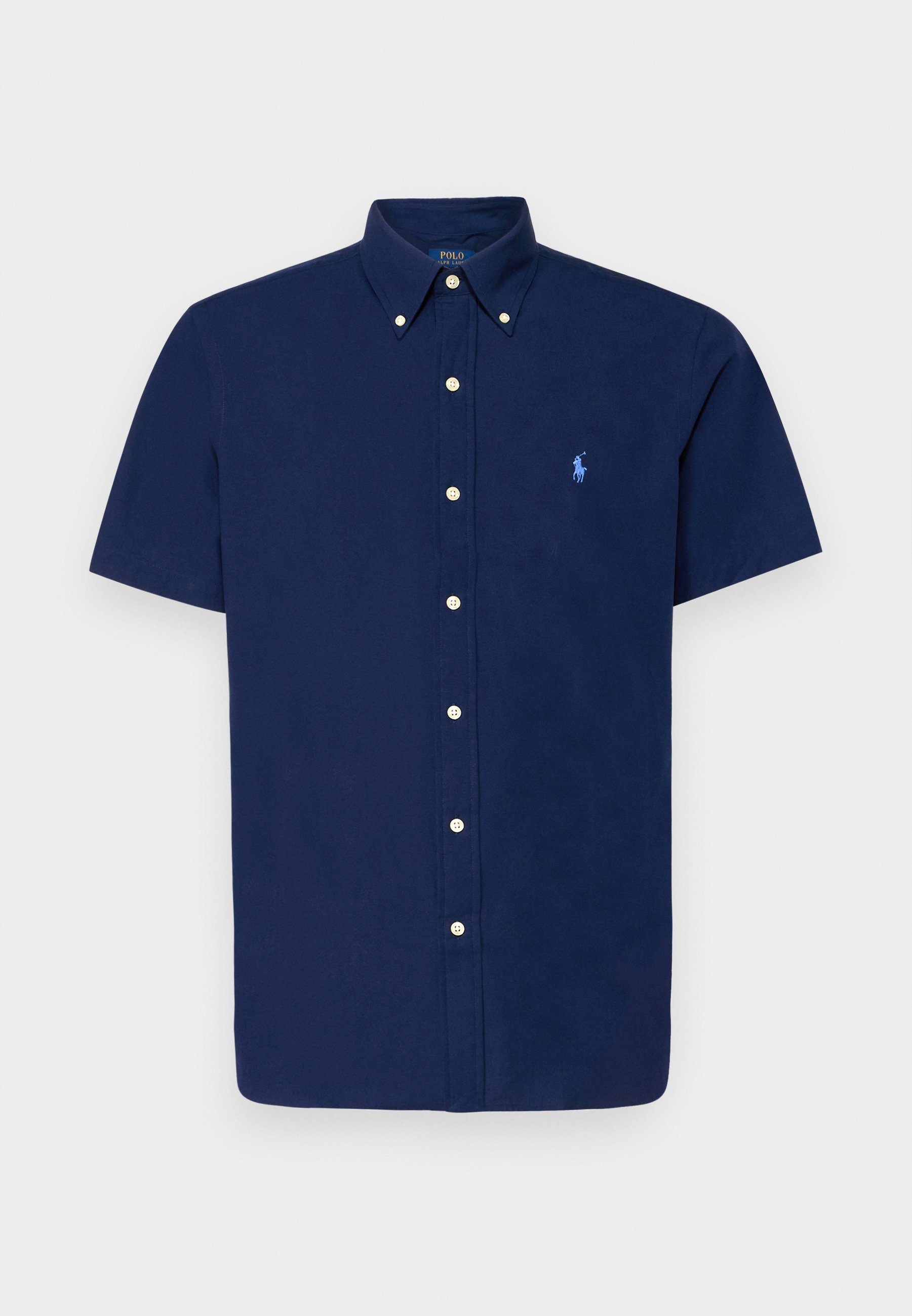 CUSTOM FIT STRETCH POPLIN SHIRT - Košile - black/white