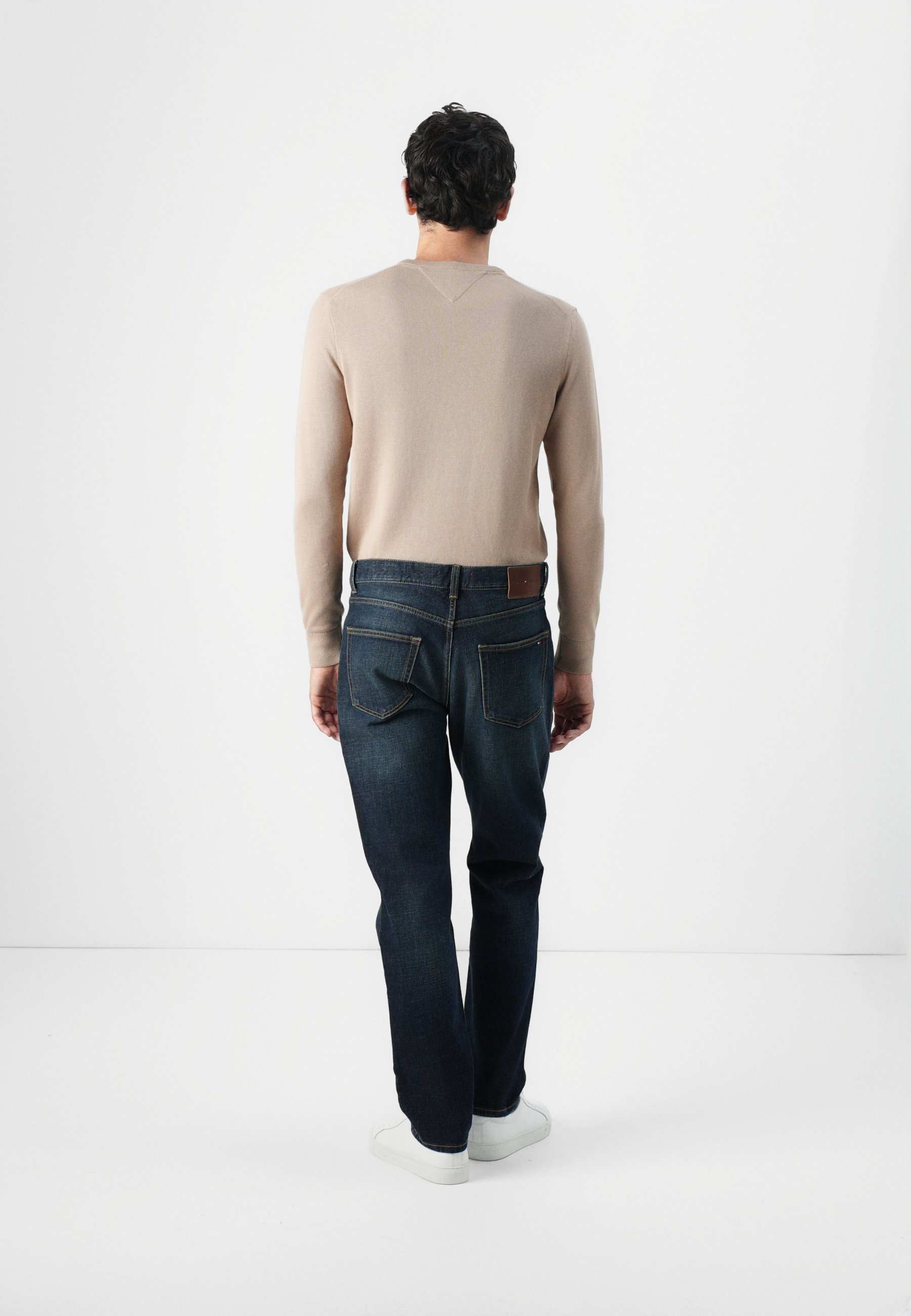 Tommy Hilfiger STRAIGHT DENTON - Jean droit - bleu foncé