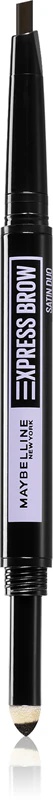 Maybelline New York Express Brow Satin Duo svinčnik in puder za obrvi Double Eyebrow