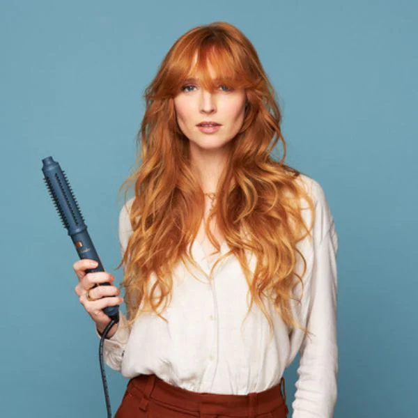 Kulma na vlasy MD Wave Retractable Hot Brush Casal Blue