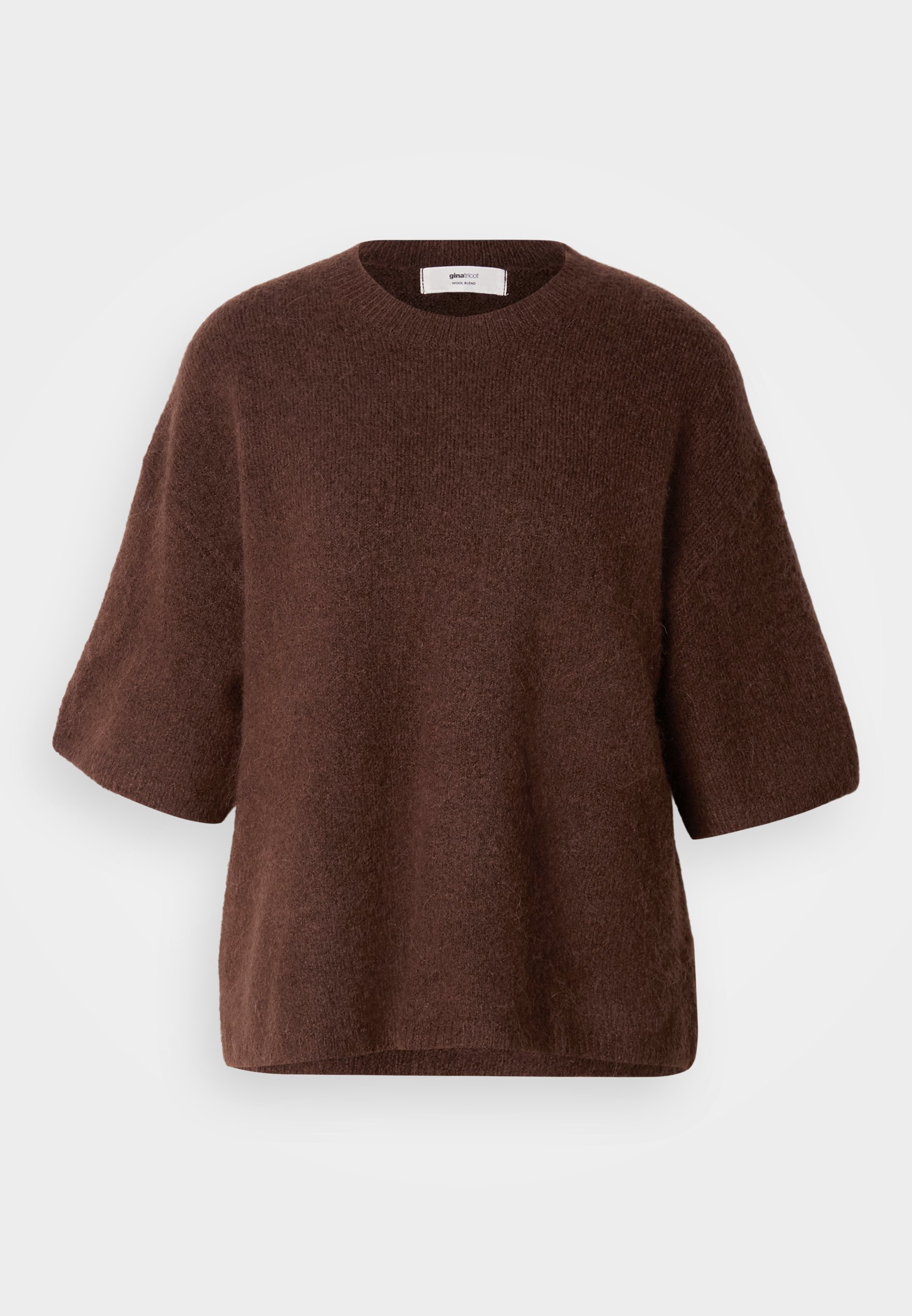 Maglione Gina Tricot a maniche corte - color castagna