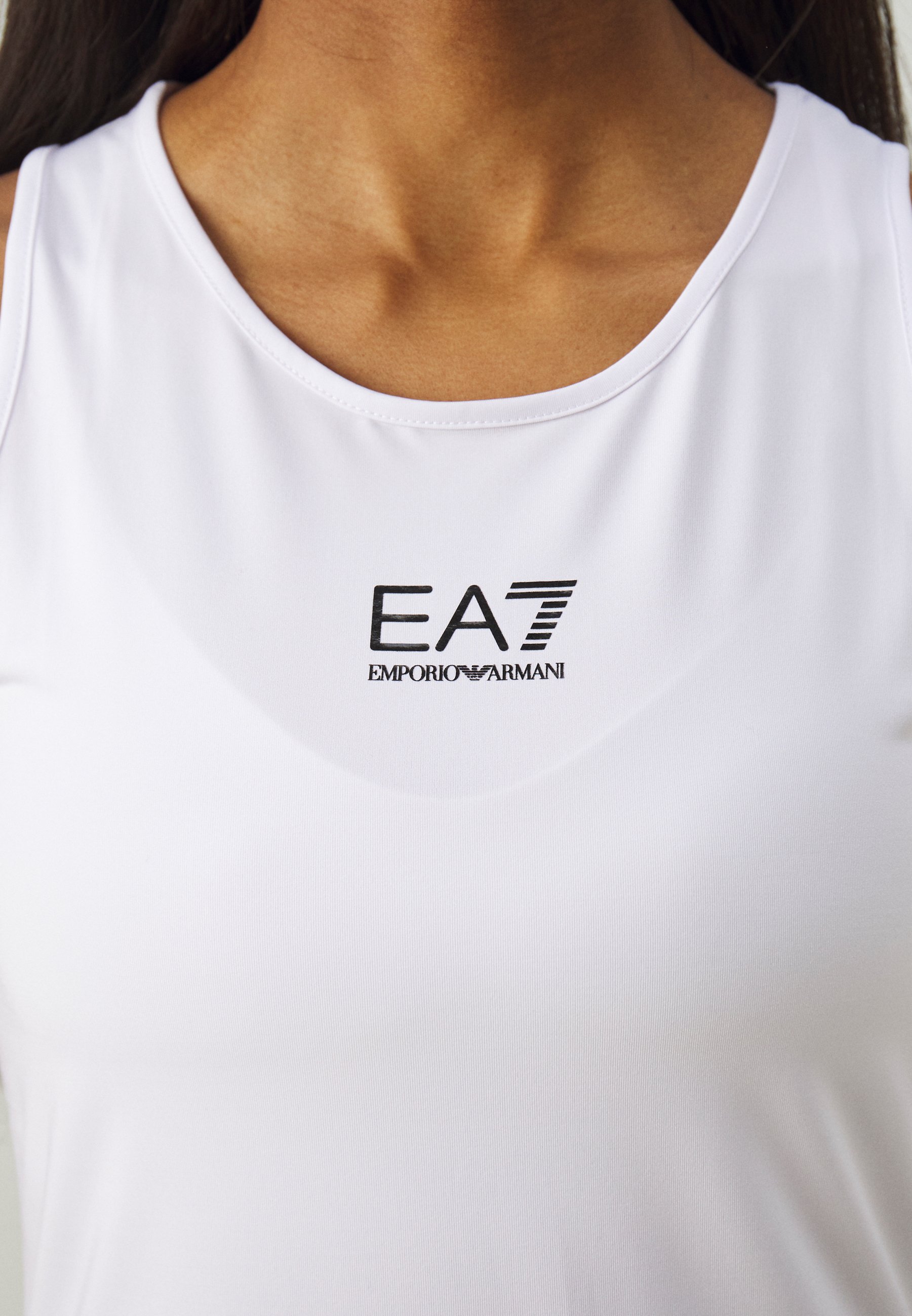 EA7 Emporio Armani TENNIS PRO CLASSIC TANK - Top - wit