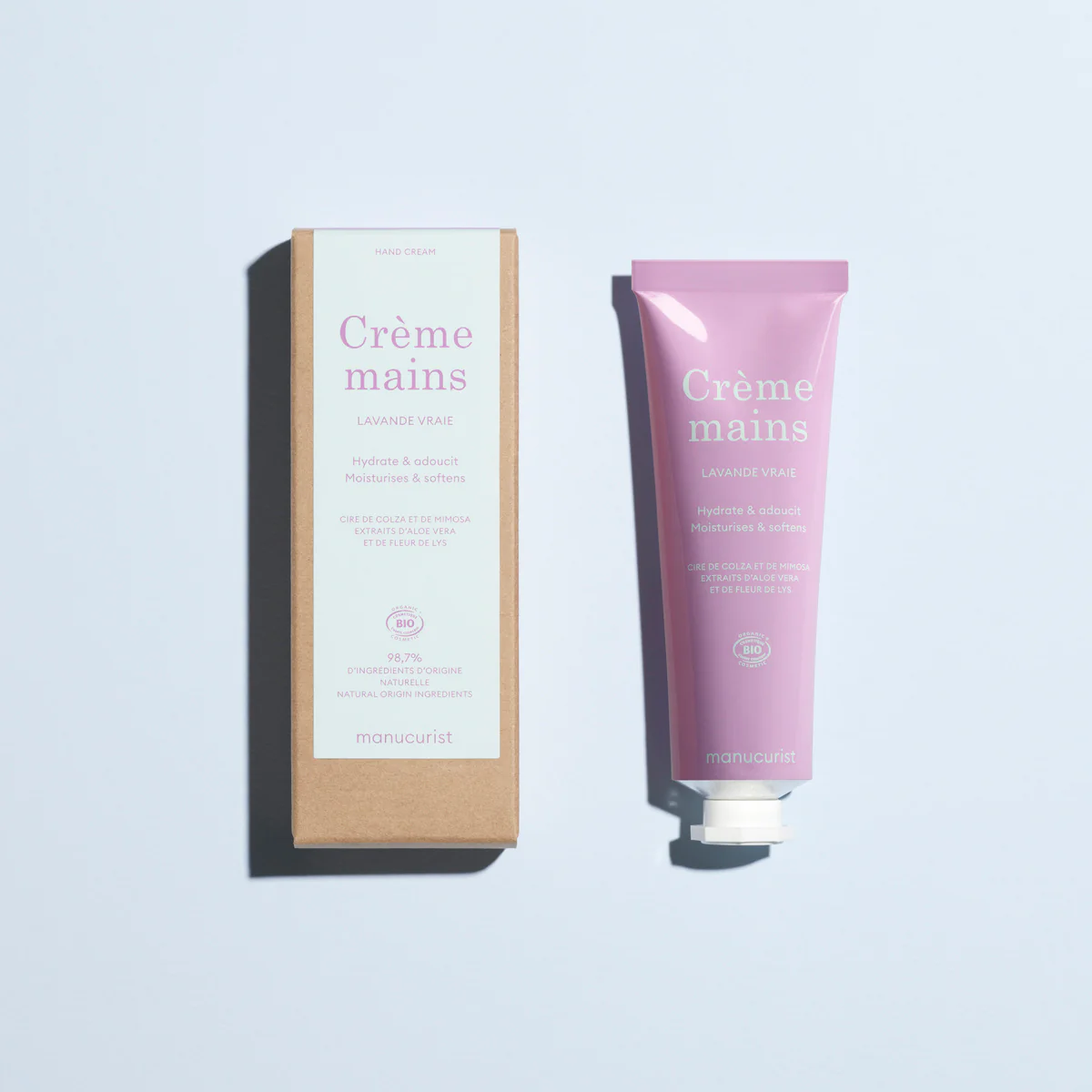 Soins - 60 ml Crème Mains Parfum Lavande Vraie