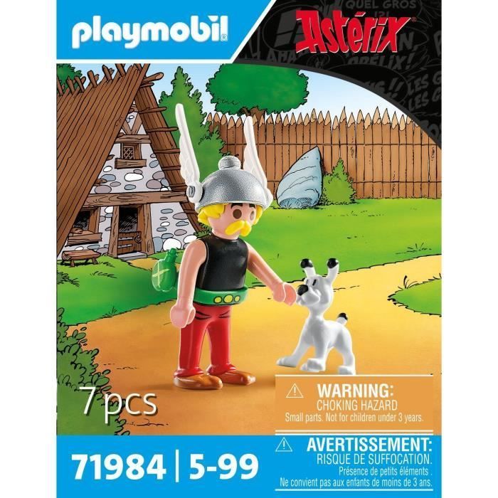 PLAYMOBIL 71984 Asterix & Dogmatix, Asterix, Comic Book Characters, Ages 5+