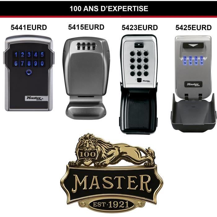 Cofre seguro para chaves - MASTER LOCK - 5415EURD - Produto certificado - Select Access. Compartilhe suas chaves com segurança.