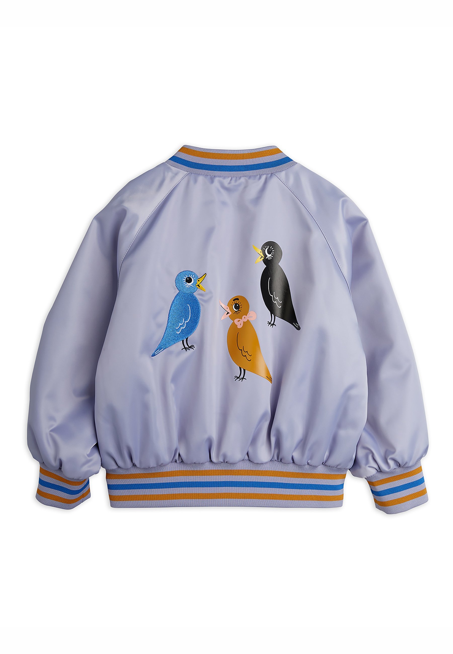 Giacca da baseball leggera Mini Rodini BIRDS unisex - Bomber - viola