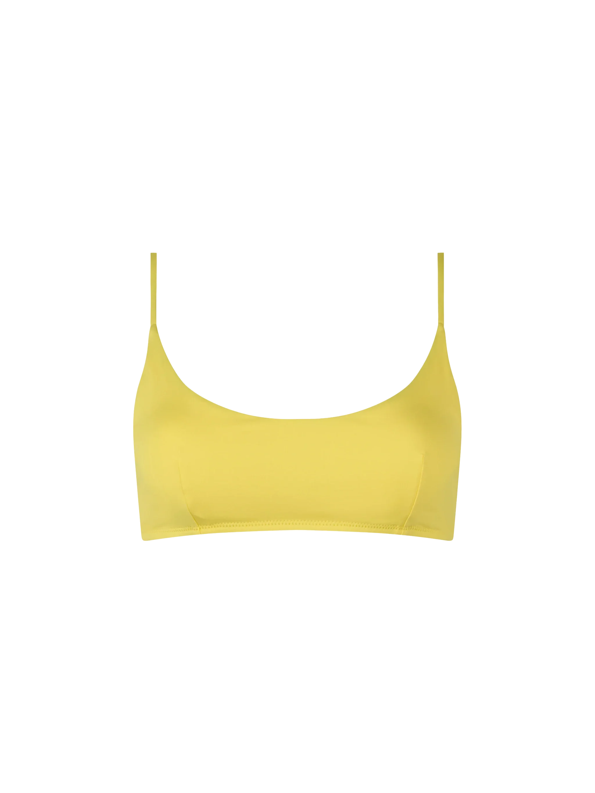 Judy lichtgele bralette top