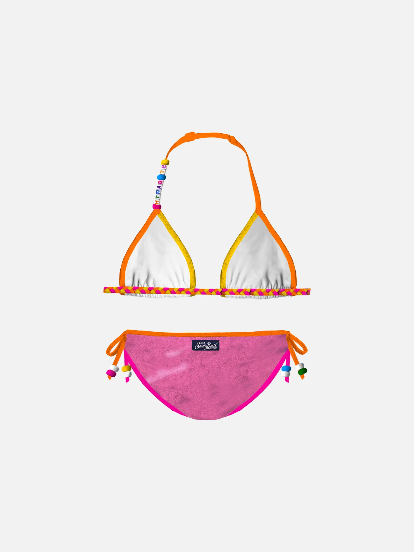 Triangel-Bikini mit Leopardenmuster für Mädchen