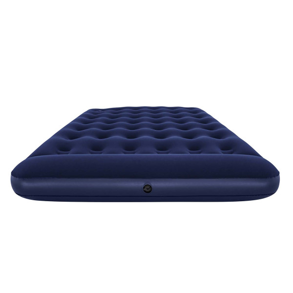 Materac dmuchany Bestway wbudowana pompka nożna dwuosobowy 203x152x28 cm
