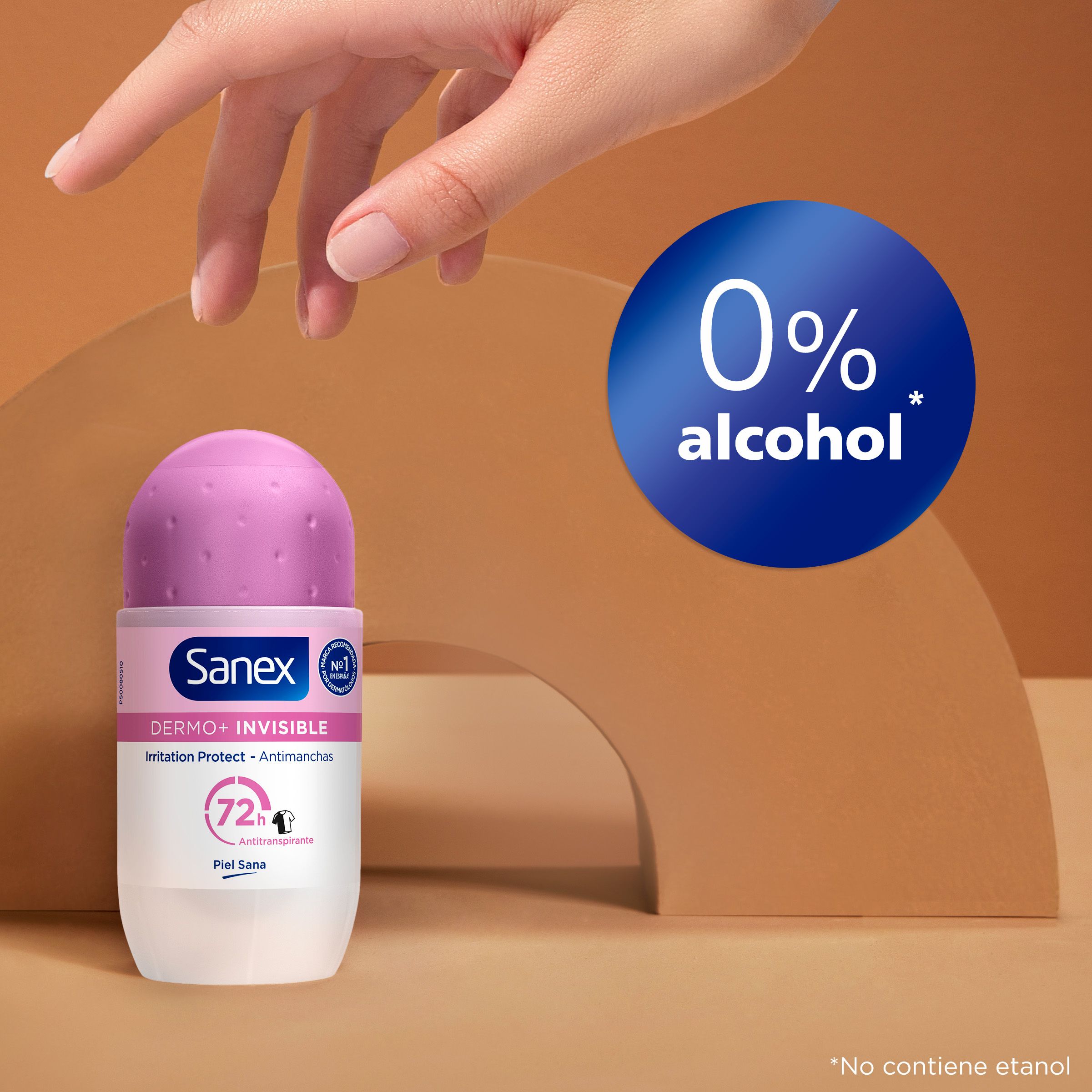 Roll-on dezodorans Dermo Invisible 72h antiperspirant Roll-on dezodoransi