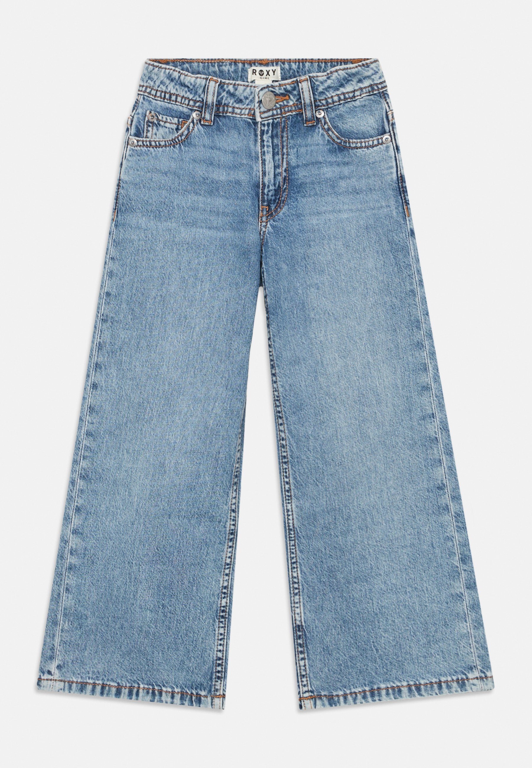MILLA WIDE MID LEG - Relaxed fit jeans - beau blueRoxy