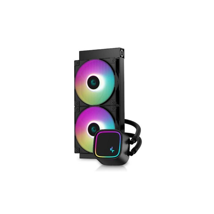Watercooling AIO - DEEPCOOL - LE520 - 2x120mm - Compatible Intel et AMD - Eclairage ARGB