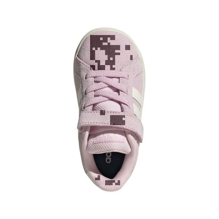 Zapatillas Adidas Grand Court 00S El I para bebé y niño pequeño, color rosa JR0781