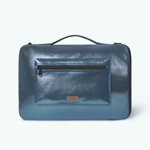 Cabaia Housse ordinateur Larissa Housse ordinateur 15/16 pouces bleu marine