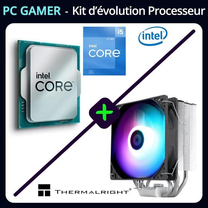 Processor - Intel - Core i5 12400F + Thermalright X120R SE ARGB - Socket LGA 1700 - Evolutie voor pc-gamers