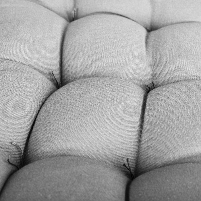 Colchón modular de suelo de poliuretano gris claro - 1 persona